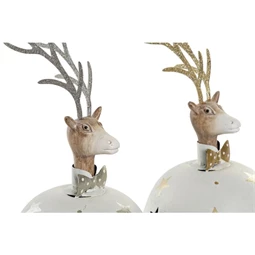 Figura rénszarvas 12x12x22 cm 2 féle