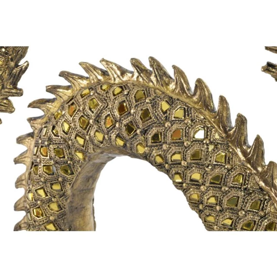 Figura tükör sárkány 52x14x32 cm