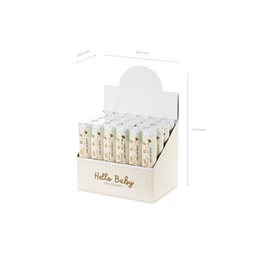 Fiú cső kilövő kék pillangókkal 20 cm