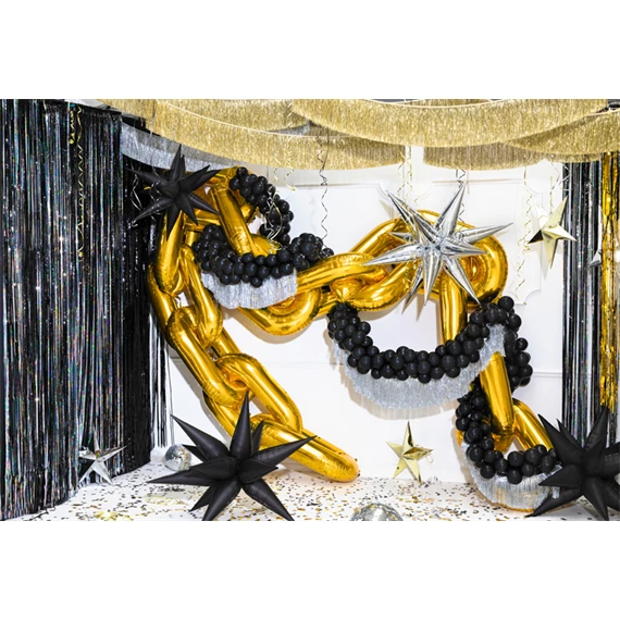 Fólia lufi girland lánc arany 6,7 m S/14