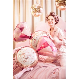 Fólia lufi gyűrű 41x72 cm mix