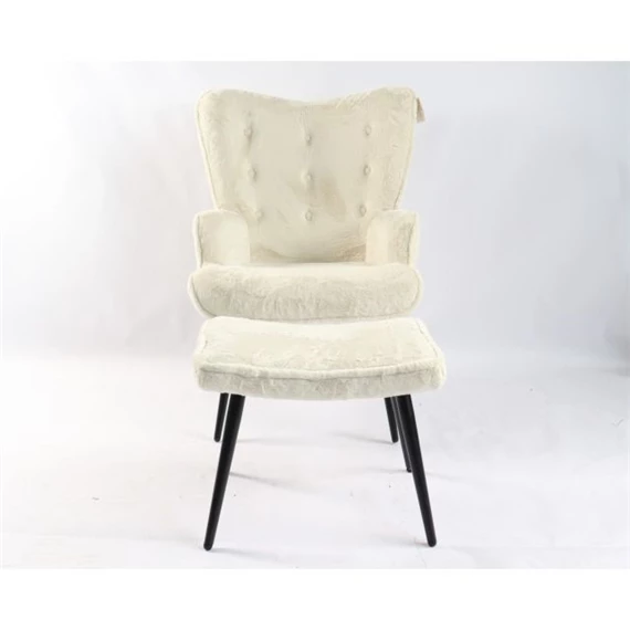 Fotel szett lábtartóval 72x74x97 cm S/2