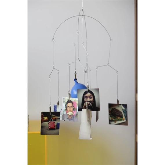 Függesztett térbeli fényképtartó 25,91x1,52x25,91 cm