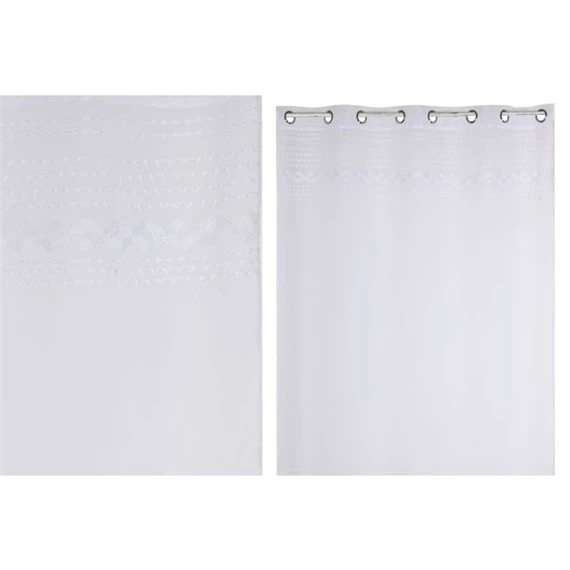 Függöny gyűrűs 140x260 cm