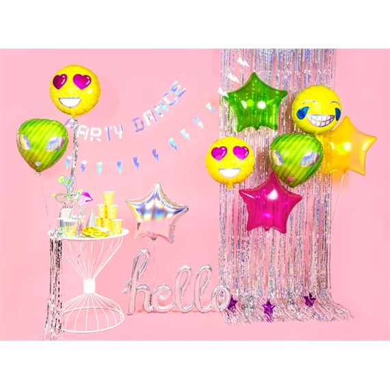 Függöny irizáló party 90 x 250 cm