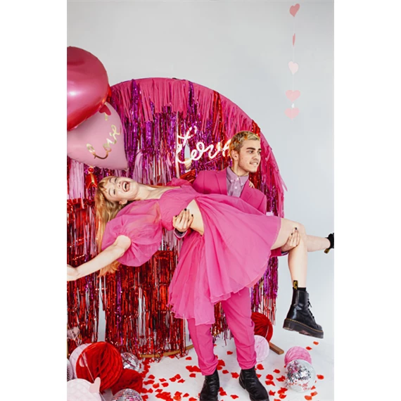 Függöny party lila 0.9 x 2.5 m