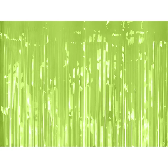 Függöny party világoszöld 100x200 cm