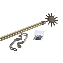 Függönyrúd állítható 120x16x16 cm