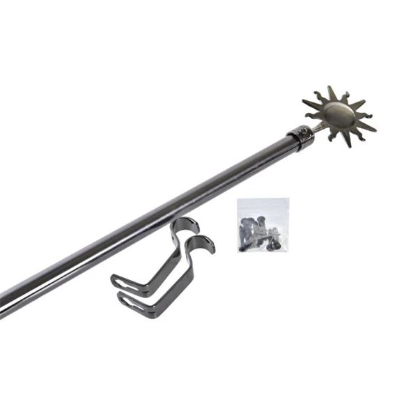 Függönyrúd állítható 120x16x16 cm