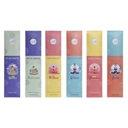 Füstölő pálca szett motiváló 6x4x25 cm S/120