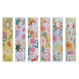 Füstölő pálca szett virágillatú 6x4x25 cm S/120