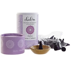 Füstölő szett csakrás 45,5x26x13 cm 7 féle S/30