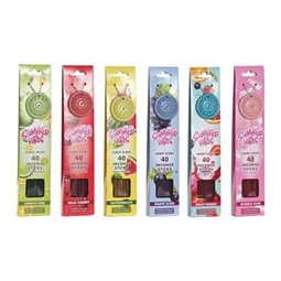 Füstölő szett 2,5x6,5x31 cm 6 féle S/40