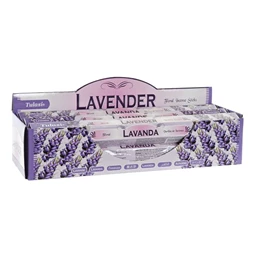 Füstölő szett levendulás 25x4x4 cm S/20