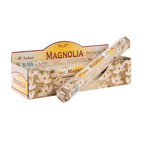 Füstölő szett magnóliás 25x4x4 cm S/20