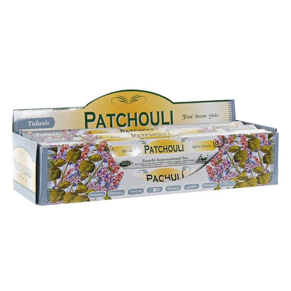 Füstölő szett pacsulis 25x4x4 cm S/20