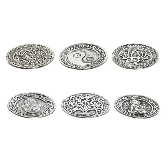 Füstölő tartó 9x9x1 cm 6 féle