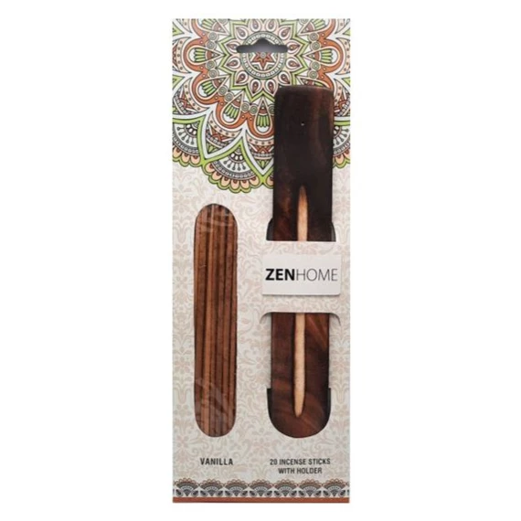 Füstölő tartóval - Vanília 20 db/cs