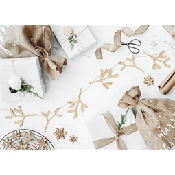 Füzér fából fagyöngy 127 cm