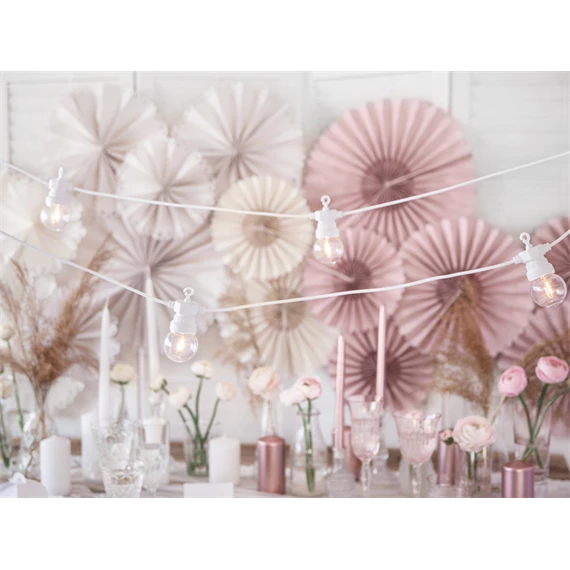 Füzér led fények fehér 5 m nem tartalmaz UK dugót