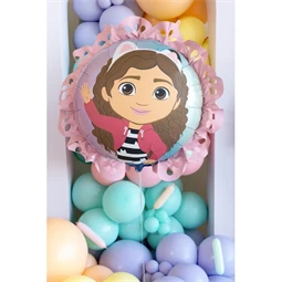 Gabby babaháza lufi fodorral 52x52 cm vegyes