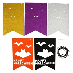 Girland Halloween denevérrel 25 cm
