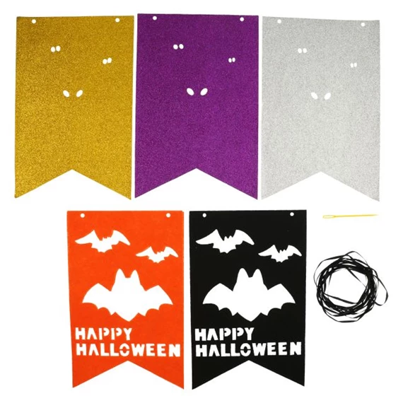 Girland Halloween denevérrel 25 cm