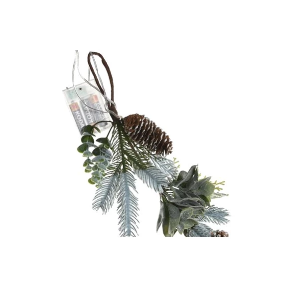 Girland bogyós, 40 LED-es 14x7x150 cm