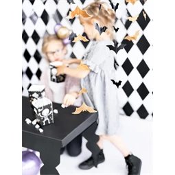 Girland denevérek fekete 1,5 m