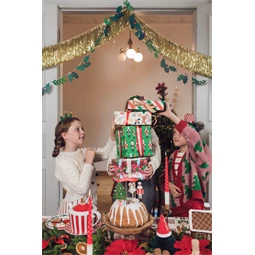 Girland fagyöngy 1,5 m zöld