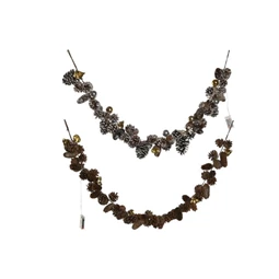 Girland tobozzal, LED-es 8x8x120 cm 2 féle