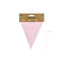 Girland valentinnapi, mix, 2.1 m