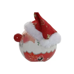 Gömb LED-es, akasztós 11x8x16 cm 3 féle