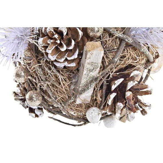 Gömb tobozból, akasztós 15x15x15 cm