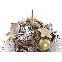 Gömb tobozból, akasztós 15x15x15 cm