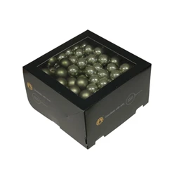 Gömb betűzős 2,5 cm granite green S/144