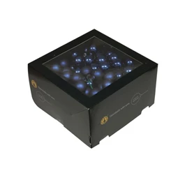 Gömb betűzős 2,5 cm night blue S/144