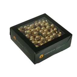Gömb betűzős 2 cm bright gold shiny S/144