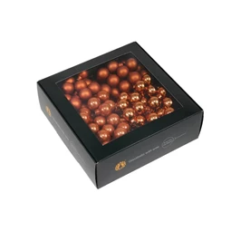 Gömb betűzős 2 cm mandarin S/144