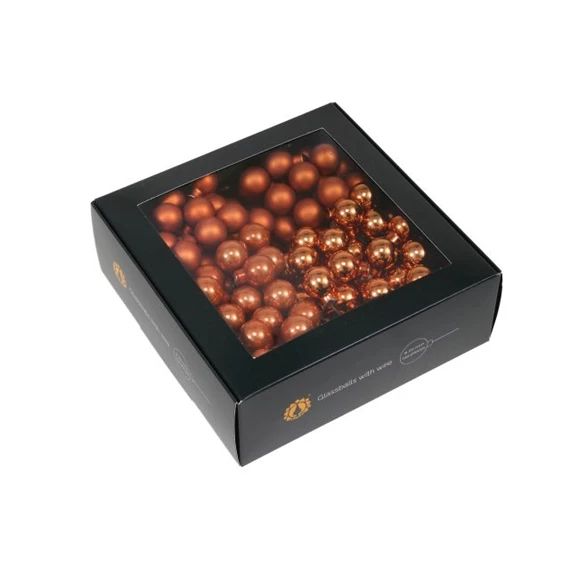 Gömb betűzős 2 cm mandarin S/144