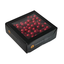 Gömb betűzős 2 cm red mat S/144