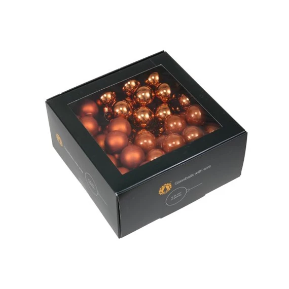 Gömb betűzős 3 cm mandarin S/72
