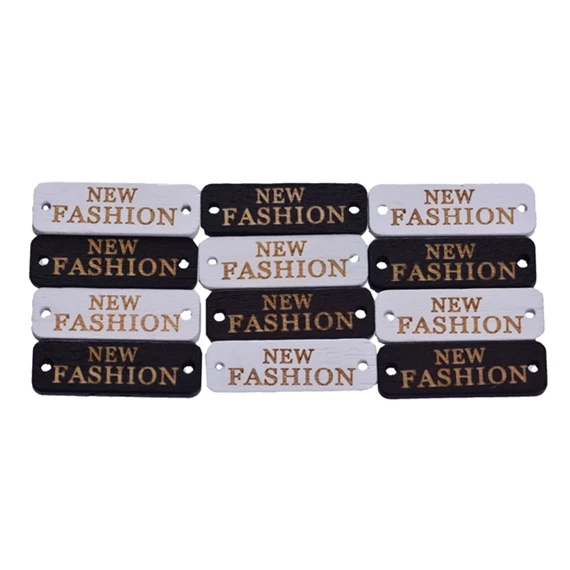 Gomb "New Fashion" felirattal 2 féle S/12