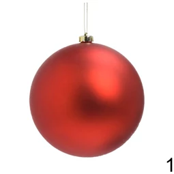 Gömb fényes, matt 20 cm 2féle