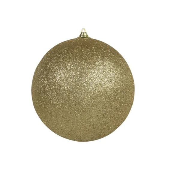 Gömb glitteres 18 cm