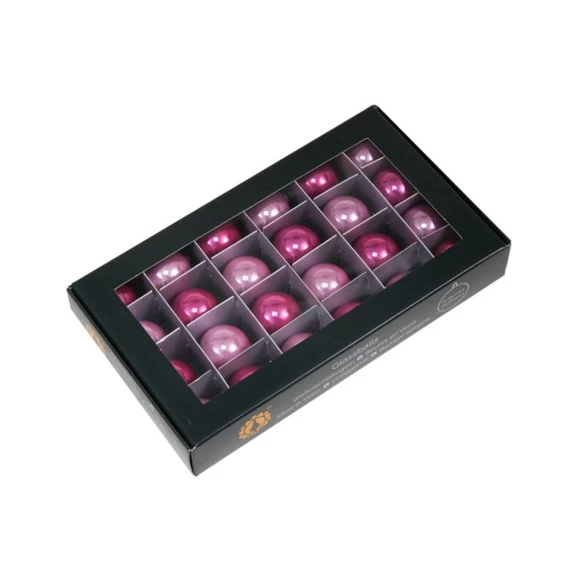 Gömb 2,5 cm pink opal S/24
