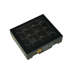 Gömb 3 cm black S/16