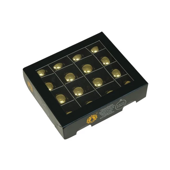 Gömb 3 cm bright gold shiny S/16