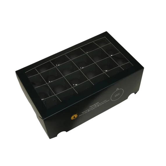 Gömb 4 cm black S/48