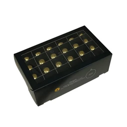 Gömb 4 cm bright gold shiny S/48